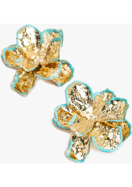 Büyük Boy Çelik Çiçek Küpe fiyatları