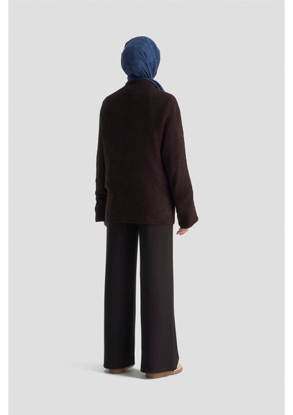 Beli Lastikli Palazzo Pantolon 25KD4039 Siyah fırsatları