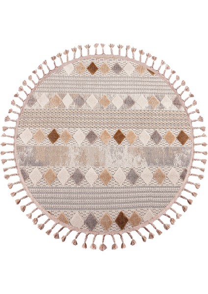 Enti Bonn 8807 Bej Daire Iskandinav Halı Salon Halısı Kesme Halı Yolluk fiyatları