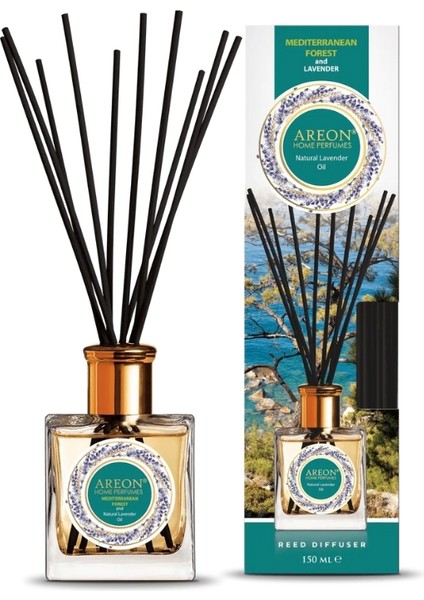 Lavender Oil Mediterranean Forest 150 ml Bambu Çubuklu Oda Kokusu