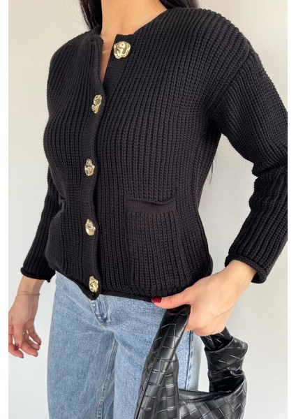 Kadın Çift Cepli Triko Ceket P-00019175 modelleri