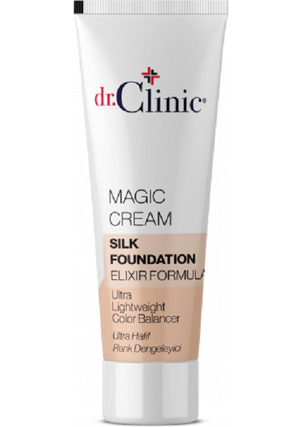 Magic Krem Fondöten 30 ml Ultra Hafif Renk Dengeleyici Pürüzsüz Görünüm