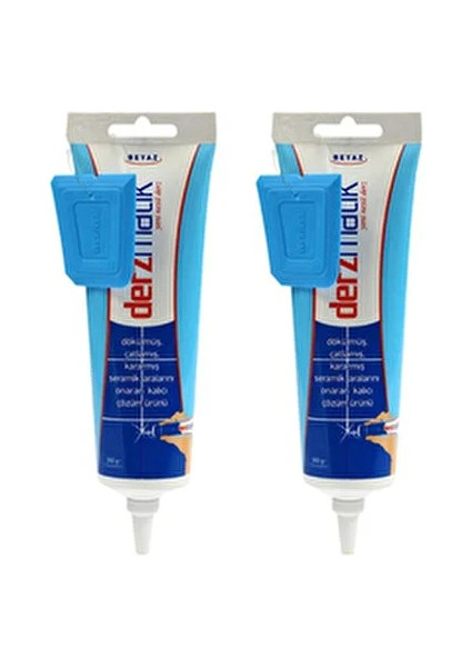 Beyaz Fayans Hazır Derz Dolgu Antibakteriyel 380 gr 2'li Kolay Uygulama fiyatları