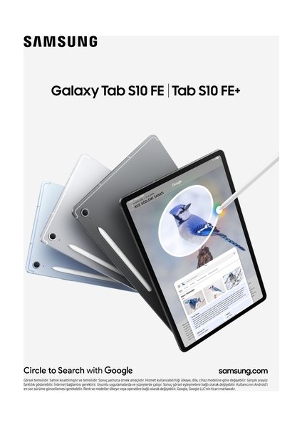 Galaxy Tab S10 FE 12/256GB Tablet Gri fırsatları