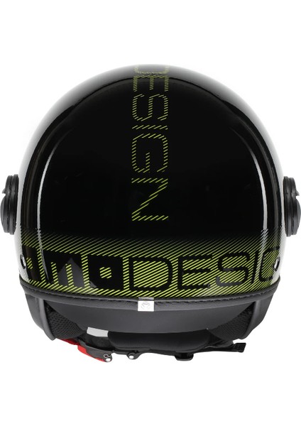 Momodesign Fgrt Classic Stripes Blk Yellow Fluo Açık Kask fırsatları