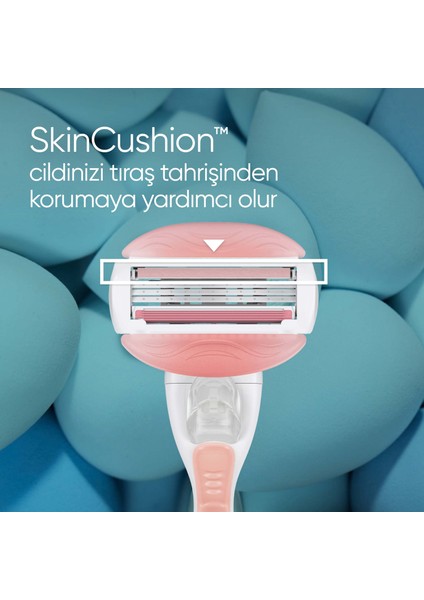 Comfortglide Spa Breeze Kadın Tıraş Makinesi + 4 Adet Yedek Tıraş Bıçağı fırsatları