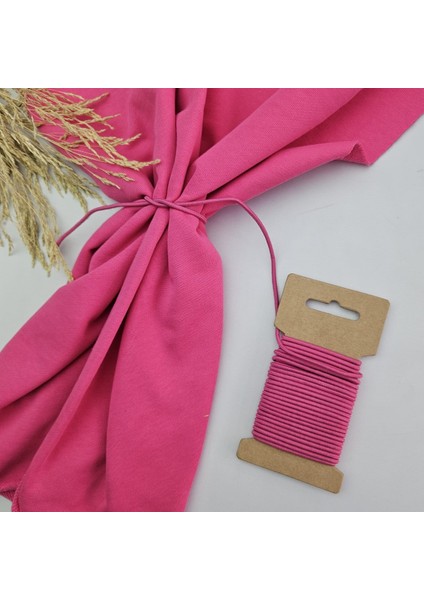 3 mm Yuvarlak Yumuşak Lastik Ip 10 mt | Bel Paça Don Lastiği | Aksesuar Lastiği modelleri