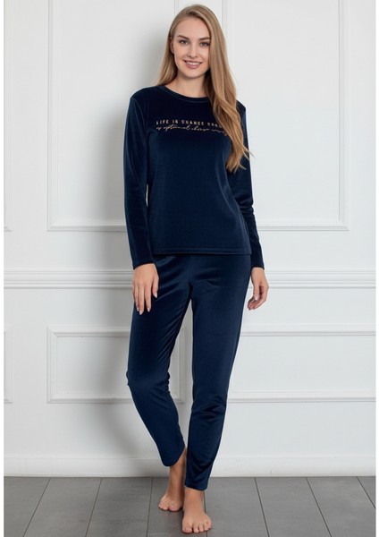 Kadife Pijama Takımı