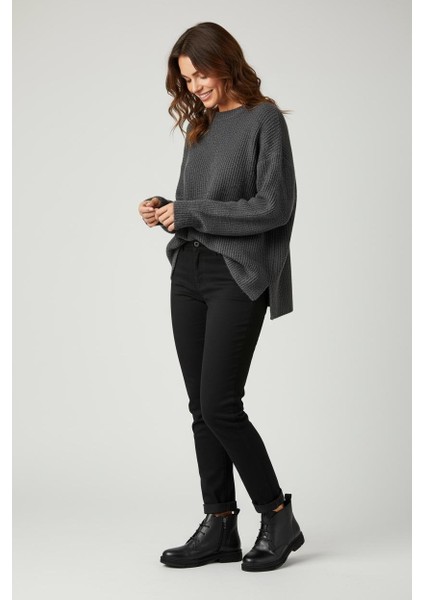 Kadın Hakiki Deri Siyah Bot - Sıcak Astar - Günlük Kullanıma Uygun indirimleri