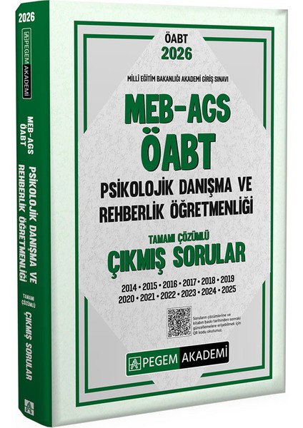 2026 MEB AGS ÖABT Psikolojik Danışma ve Rehberlik Öğretmenliği Ta
