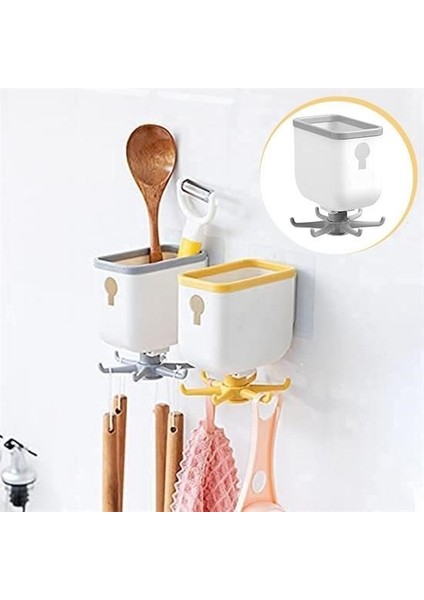 Sıladanal® Pratik Mutfak Askılığı Organizatör ve Mutfak Düzenleyici Çok Amaçlı Askı