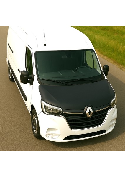 Renault Master 2019–2022 Uyumlu Tam Kaput Maskesi – Mat Suni Deri Taş Izi Koruyucu, Kaput Koruma Kaplama fiyatları