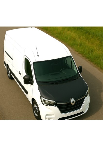 Renault Master 2019–2022 Uyumlu Tam Kaput Maskesi – Mat Suni Deri Taş Izi Koruyucu, Kaput Koruma Kaplama fırsatları