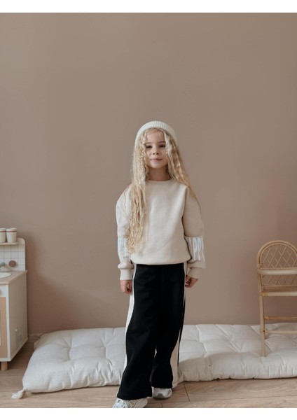 Happy Kol Detaylı Kız Çocuk Takım