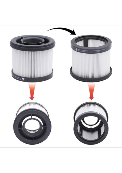 Dreame P10/P10 Pro Z10 Istasyonu Için Hepa Filtre Değişimi (Yurt Dışından) modelleri