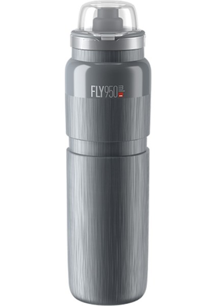 Fly Tex Mtb Bisiklet Matara 950ML Gri