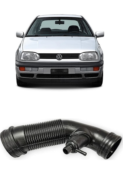 Volkswagen Vw Golf 3 1992-1997 Uyumlu 1.6 Aft Aeh Akl Apf Aur Motor Hava Filtre Hortumu 6K0129627N