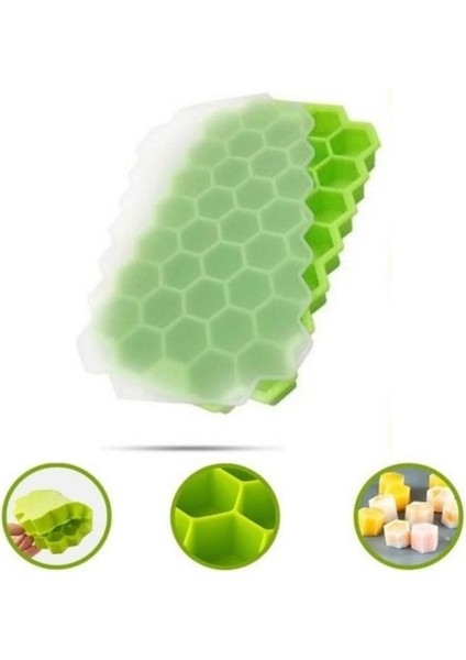 Sıladanal® 37 Bölmeli Slikon Petek Şeklinde Buz Kalıbı fiyatları