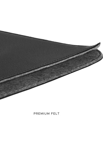 Ultra Ince Zarf MacBook Air/Pro Kılıfı - 13" M5/M4/M3/M2/M1 Uyumlu - Siyah indirimleri