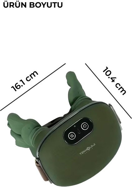Masaj Aleti Şarjlı Ovmalı Isıtmalı Yeni Nesil Insan Eli Yoğurma Hisli Bütün Vücut Masajı 3 Modlu fiyatları