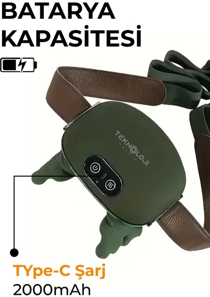 Masaj Aleti Şarjlı Ovmalı Isıtmalı Yeni Nesil Insan Eli Yoğurma Hisli Bütün Vücut Masajı 3 Modlu indirimleri