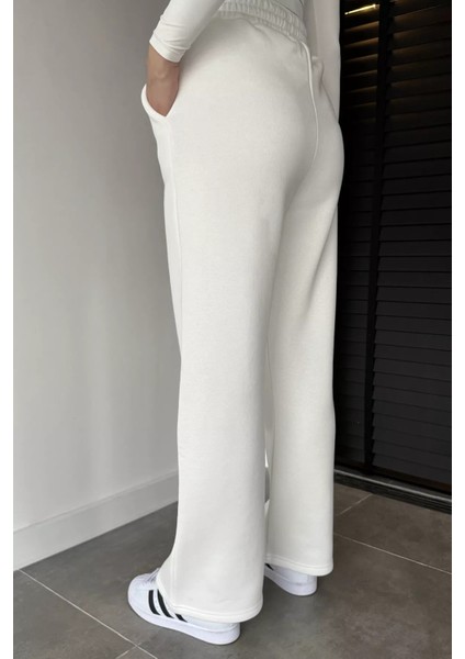 Kadın Bel Lastikli Yüksek Bel Çimalı Şardonlu Eşofman Altı P-00019074 fiyatları