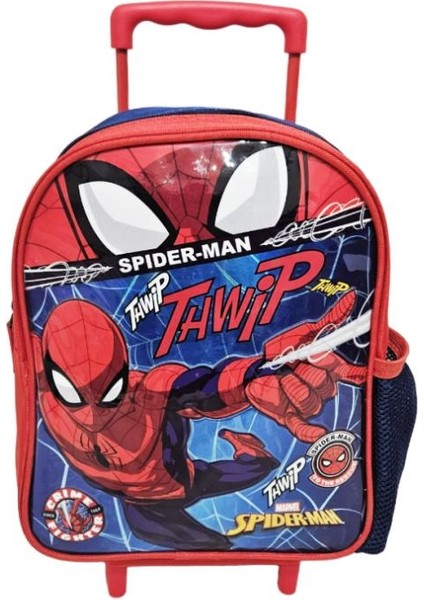 Hakan Spiderman Çekçekli Anaokulu Çantası