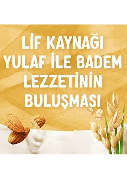 Yulaf & Badem İçeceği 2x1 Lt Doğal Laktozsuz Vegan Vejetaryen İçerik