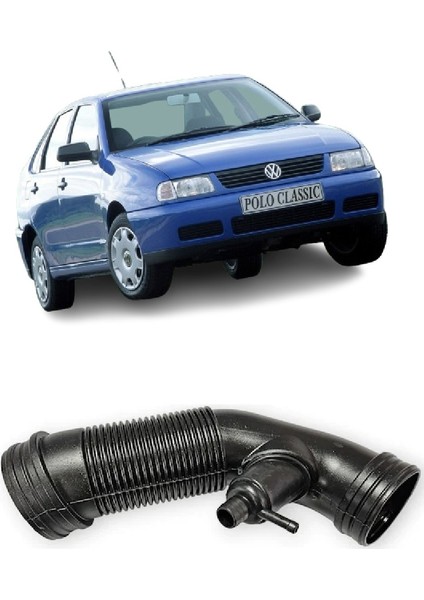 Vw Polo Classic 1996-2002 Uyumlu 1.6 Aft Aeh Akl Apf Aur Motor Hava Filtre Hortumu 6K0129627N