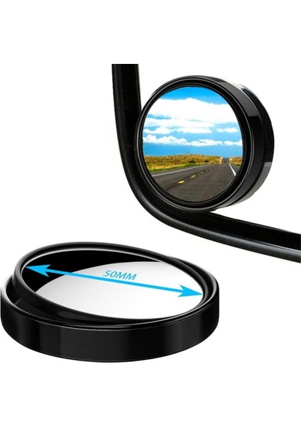 Sıladanal® Otomobil Geniş Açılı Araç Kör Nokta Dikiz Aynası Dikiz Aynası 1 Çift fırsatları