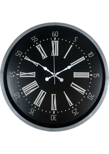 36 cm Dekoratif Gri Duvar Saati fiyatları
