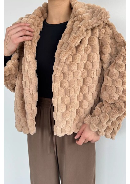 Kadın Iç Astarlı Peluş Mont P-00019100 fiyatları