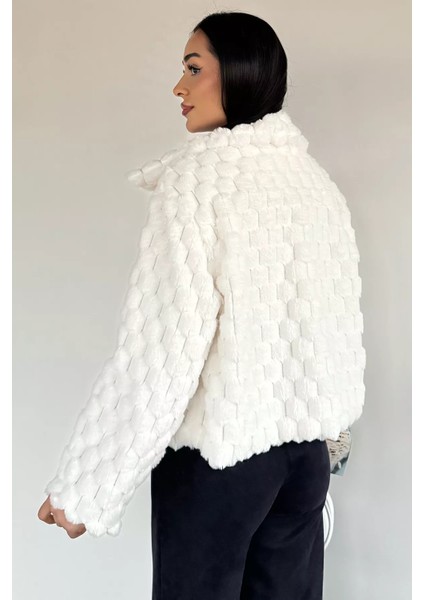 Kadın Iç Astarlı Peluş Mont P-00019100 fırsatları