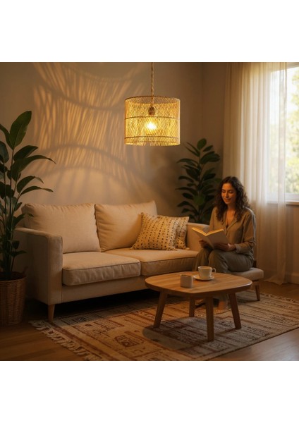 Doğal Silindir Rattan