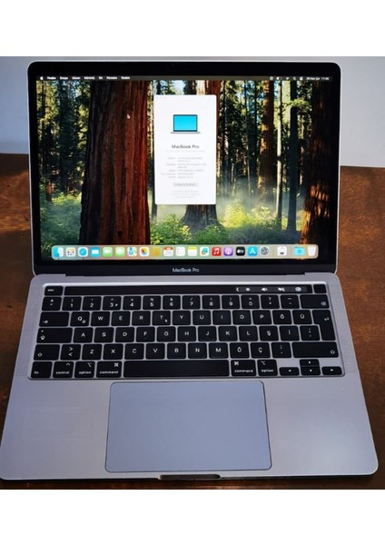 Macbook Pro A2289 Intel I5-8257U 8 Ram 256 SSD Etiket Izli Notebook -Outlet