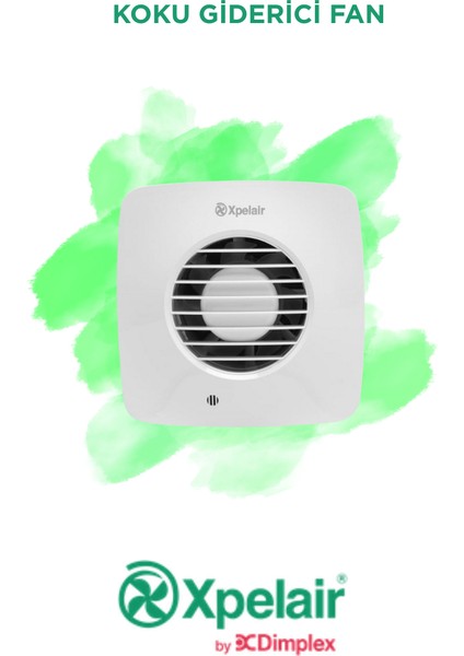 C4SR Banyo Fanı Kare/Yuvarlak | Sessiz, Hız Seçimli, Kolay Değişim, Enerji Tasarruflu fiyatları