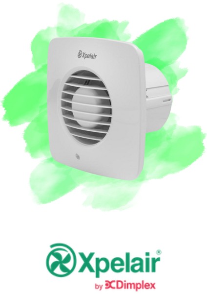 C4SR Banyo Fanı Kare/Yuvarlak | Sessiz, Hız Seçimli, Kolay Değişim, Enerji Tasarruflu modelleri