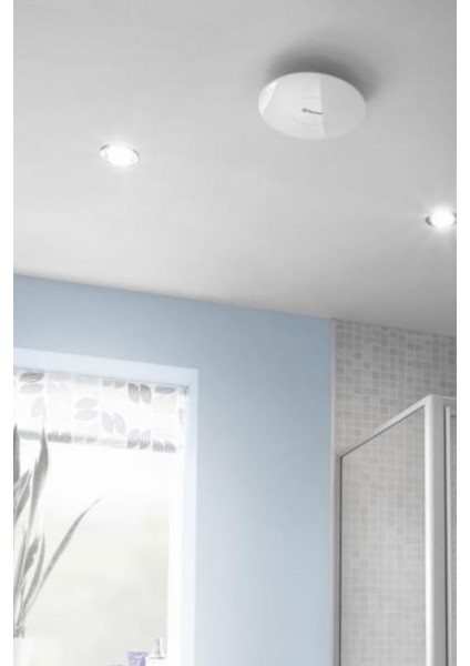 C4SR Banyo Fanı Kare/Yuvarlak | Sessiz, Hız Seçimli, Kolay Değişim, Enerji Tasarruflu