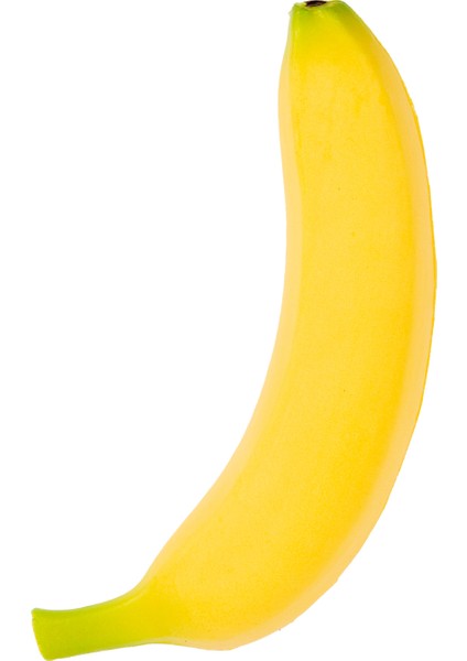 Yapay Muz, Tek, Sarı - 4X19 cm