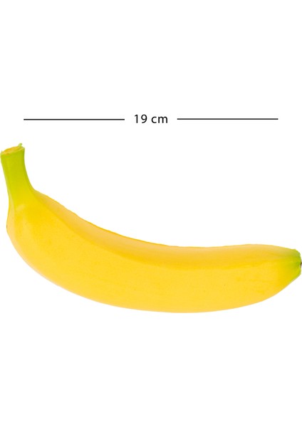 Yapay Muz, Tek, Sarı - 4X19 cm modelleri