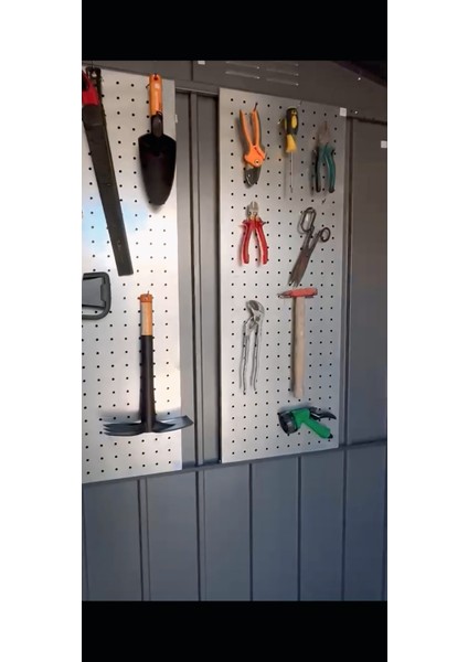 METAL BAHÇE DEPOLAMA EVİ (182X140X220) ANTRASİT indirimleri