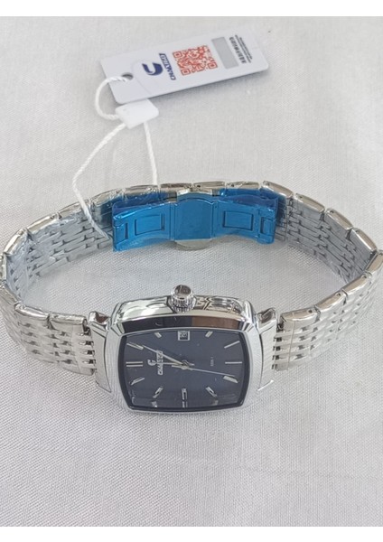 Çelik Kordonlu, Basmalı Kilitli, Takvim Göstergeli, Su Geçirmez, 2 Yıl Garantili Erkek Kol Saati modelleri