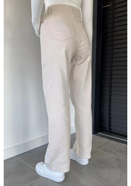 Yüksek Bel Bol Paça Palazzo Kadın Pantolon P-00010185 modelleri