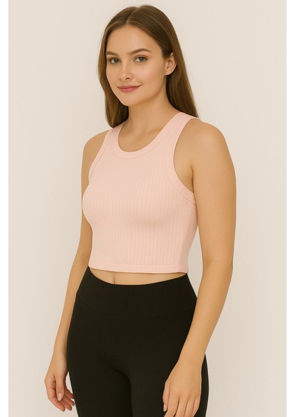 Askılı Crop – Yarım Atlet Büstiyer