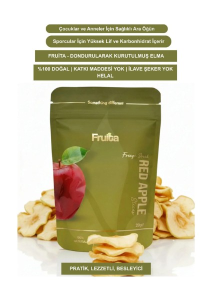 Elma - Muz Dondurularak Kurutulmuş Çıtır Meyve Freeze Dried 50GR fırsatları