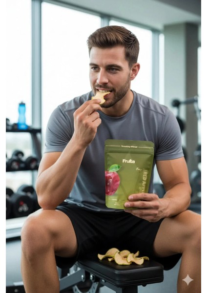 Elma - Muz Dondurularak Kurutulmuş Çıtır Meyve Freeze Dried 50GR