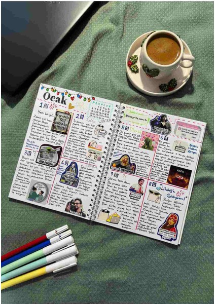 Mood 2 Eğlenceli Sticker Defteri 230+ Adet Bullet Journal, Scrapbook, Laptop, Meme, Mood Sticker fiyatları