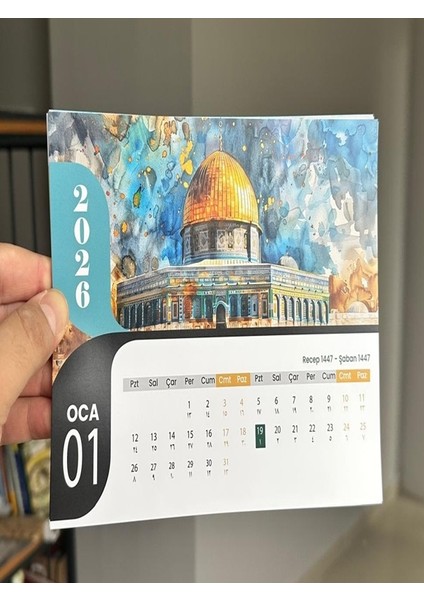 2026 Hicri Miladi Masa Takvimi Islami Temalı indirimleri