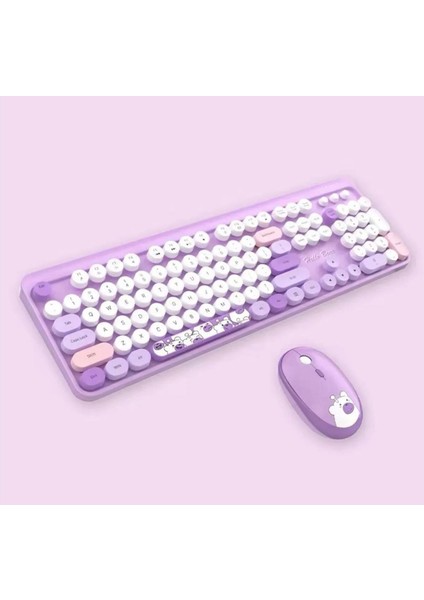 Kablosuz Klavye ve Mouse Seti (Notebook Pc Uyumlu 104 Tuşlu)