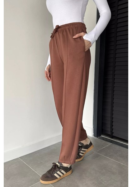 Kadın Bel Lastikli Çimalı Pantolon P-00018023 fiyatları